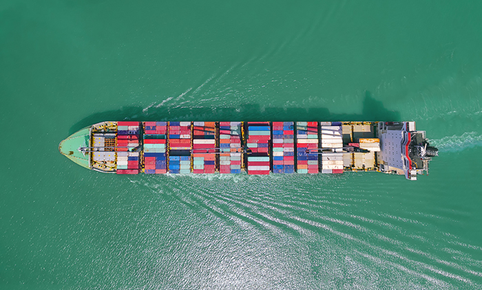 Trans-Pacific spot rates are down year over year due to inflated comparisons with rates following the collapse of Hanjin Shipping. Photo credit: Shutterstock.